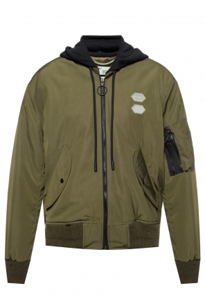 Sweatshirt-effect bomber jacket, zdjęcie 1 Sweatshirt-effect bomber jacket od Off White